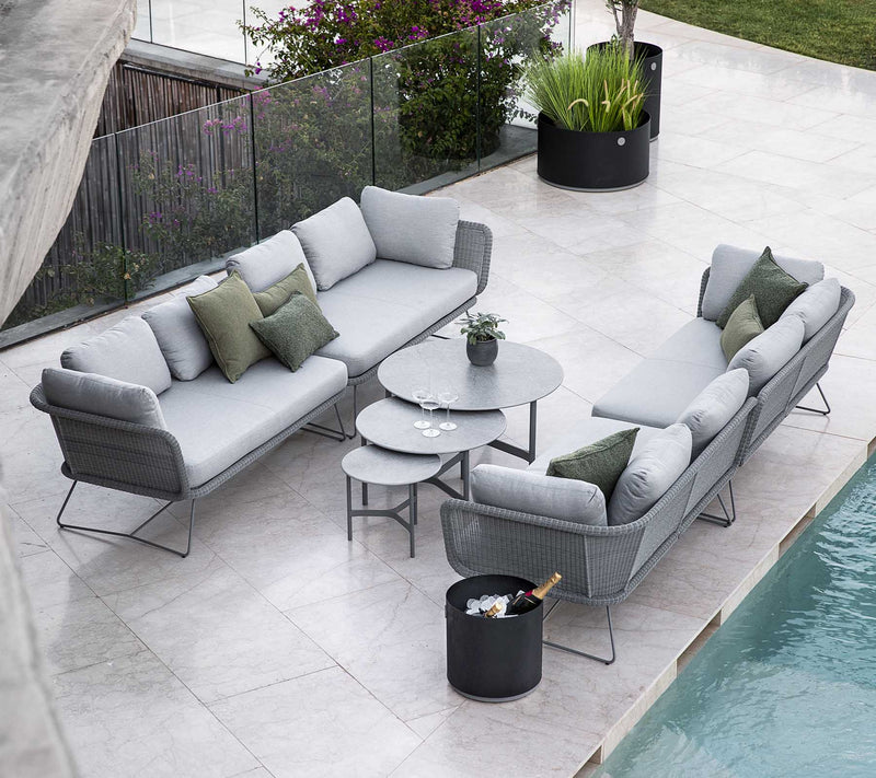 Horizon 2 - Seater Sofa - Cane Line - Outdoor Furniture - RIght Module - HORNE