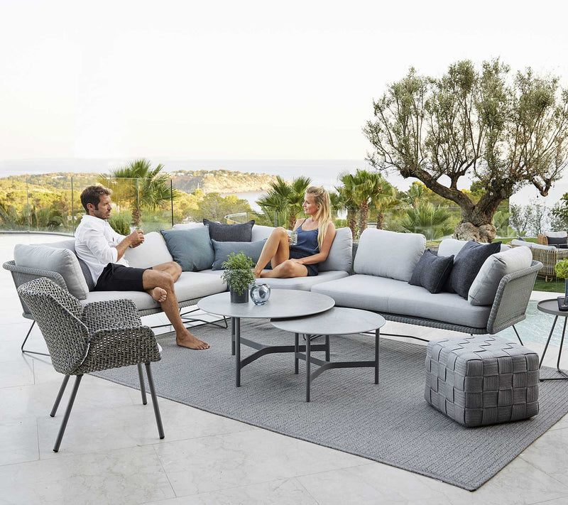 Horizon 2 - Seater Sofa - Cane Line - Outdoor Furniture - RIght Module - HORNE