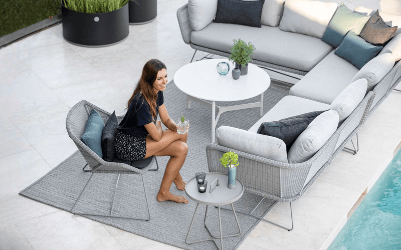 Horizon 2 - Seater Sofa - Cane Line - Outdoor Furniture - RIght Module - HORNE