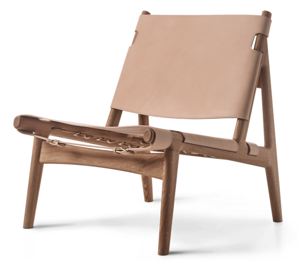 Hunter Lounge Chair - Eikund - Chairs - Natural - White Oiled Oak - HORNE