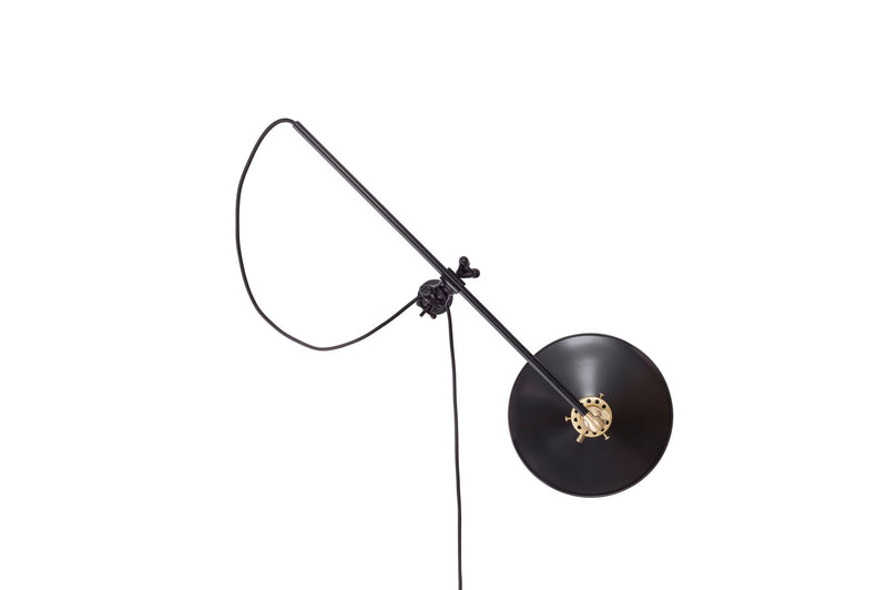 Industrial Wall Lamp - Workstead - Wall Sconces - Hardwired - Industrial Black - HORNE
