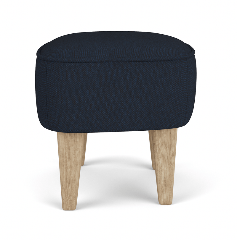 Ingeborg Footstool - Fiord - Audo Copenhagen - Stools + Benches + Ottomans - Fiord 0751 - Natural Oak - HORNE