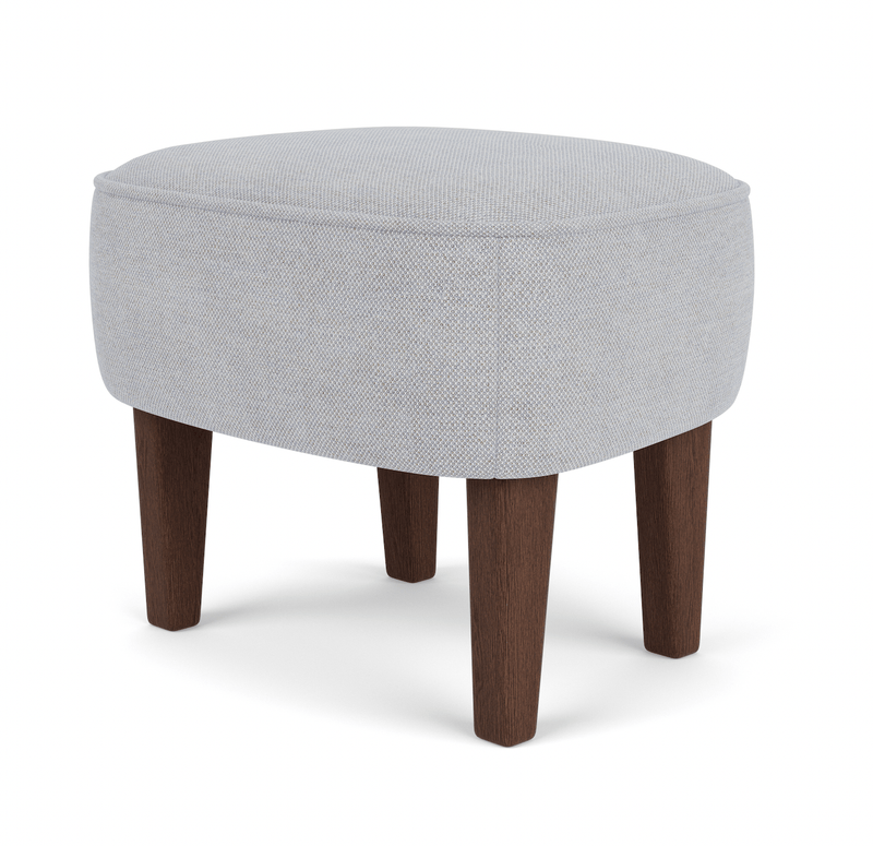 Ingeborg Footstool - Fiord - Audo Copenhagen - Stools + Benches + Ottomans - Fiord 0751 - Natural Oak - HORNE