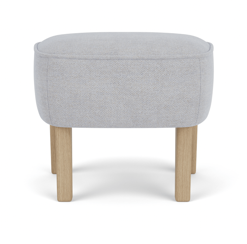 Ingeborg Footstool - Fiord - Audo Copenhagen - Stools + Benches + Ottomans - Fiord 0751 - Natural Oak - HORNE