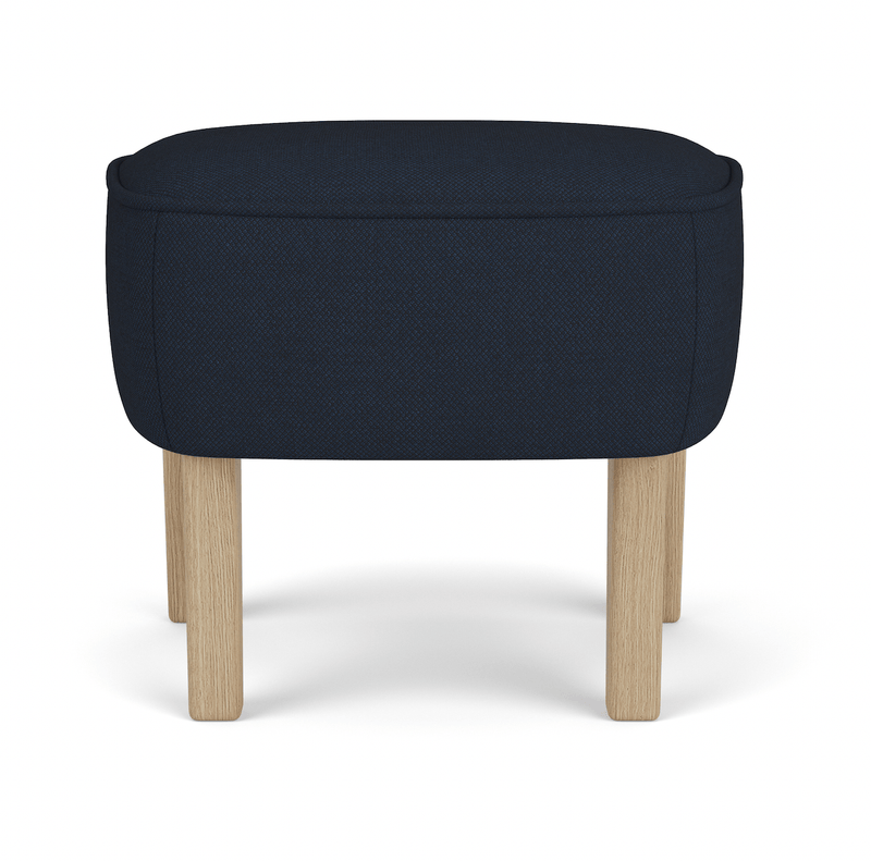 Ingeborg Footstool - Fiord - Audo Copenhagen - Stools + Benches + Ottomans - Fiord 0751 - Natural Oak - HORNE