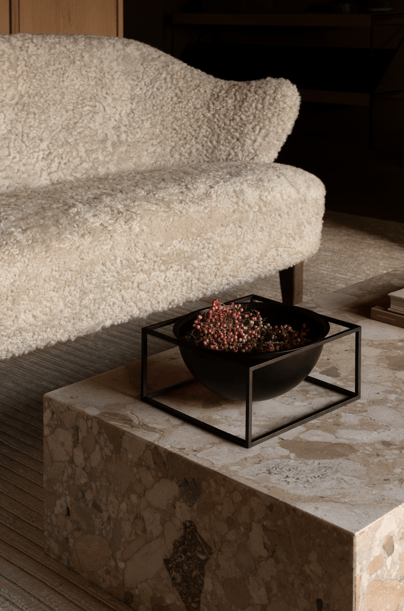 Ingeborg Sofa - Sheepskin - Audo Copenhagen - Sofas - Moonlight - Natural Oak - HORNE