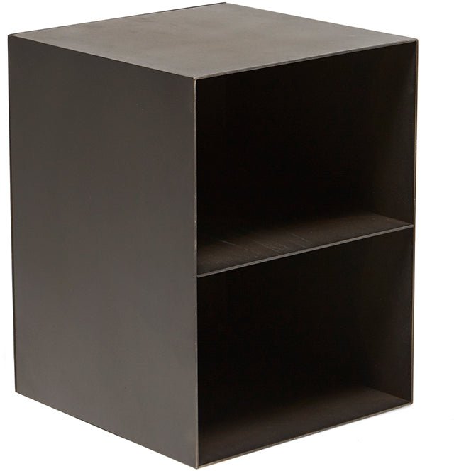 Inheritance Collection Block Table - Stephen Kenn - Tables + Desks - Blackened Steel Base & Copper Top - HORNE