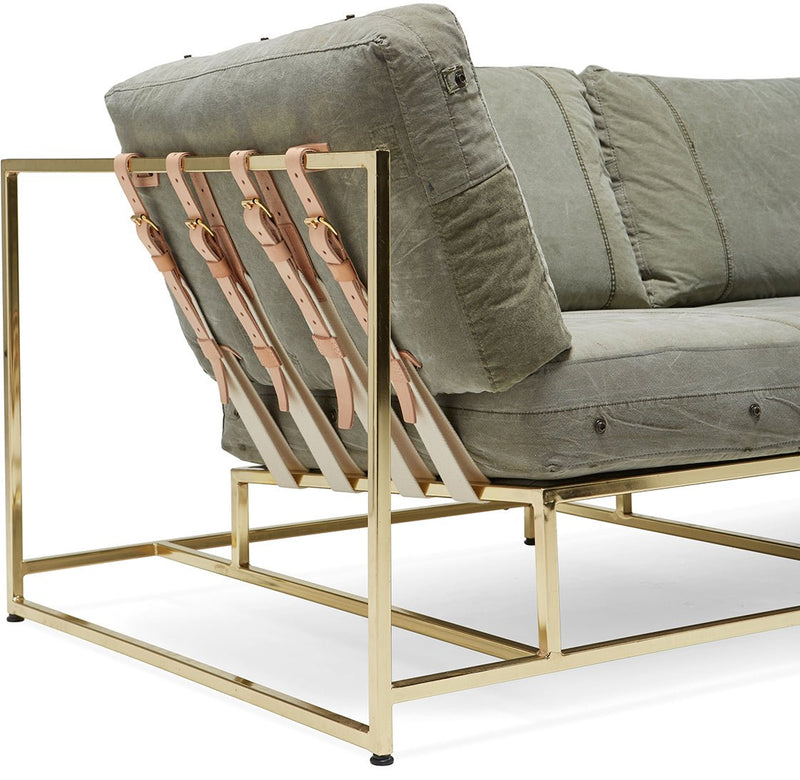 Inheritance Sofa - Military Canvas