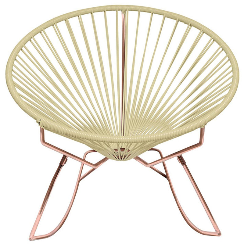 Innit Rocking Chair - Copper Base - Set of 2 - Innit Designs - Chairs - Black - HORNE