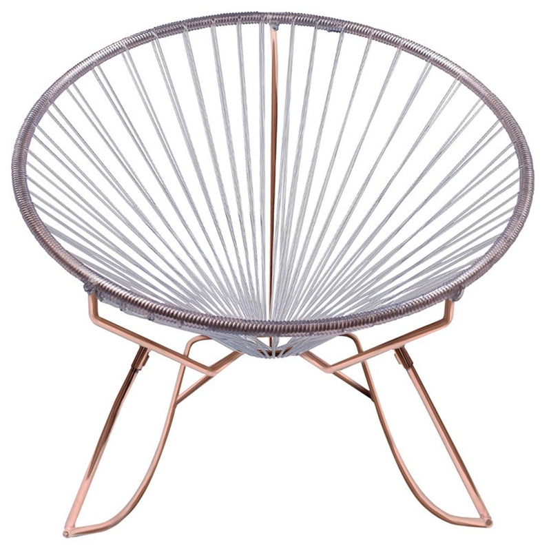 Innit Rocking Chair - Copper Base - Set of 2 - Innit Designs - Chairs - Black - HORNE