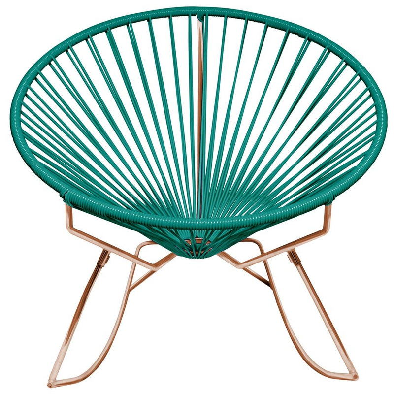 Innit Rocking Chair - Copper Base - Set of 2 - Innit Designs - Chairs - Black - HORNE