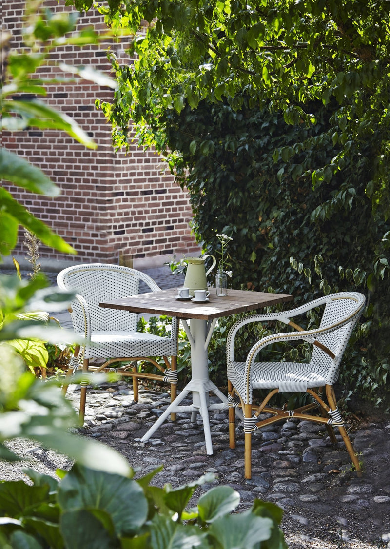 Isabell Side Chair - Sika Design - Chairs - Cappuccino / White Dots - HORNE