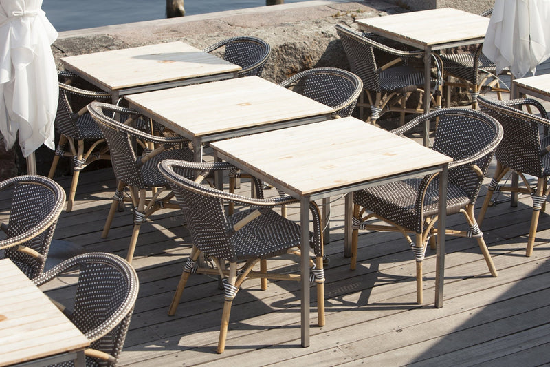 Isabell Side Chair - Sika Design - Chairs - Cappuccino / White Dots - HORNE