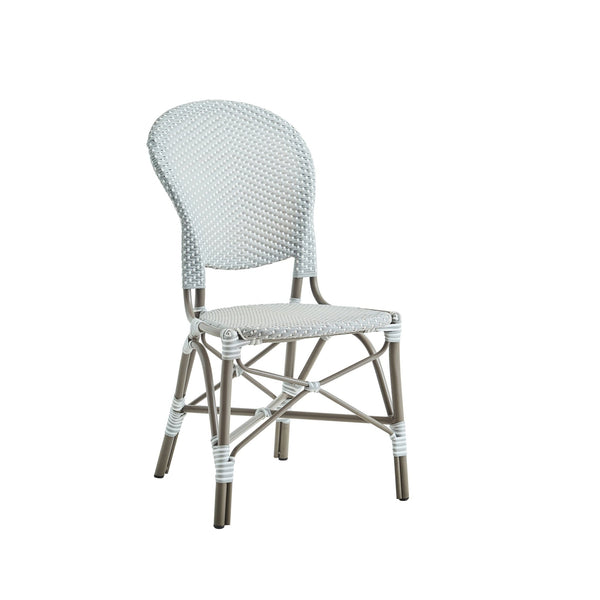 Isabell Side Chair AluRattan - Sika Design - Outdoor Furniture - Grey / White Dots - Taupe - HORNE