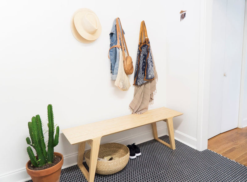 Isometric Bench - Black Walnut