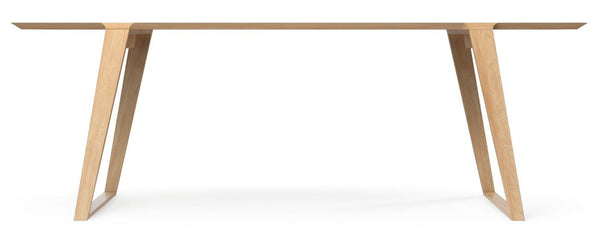 Isometric Table - White Oak