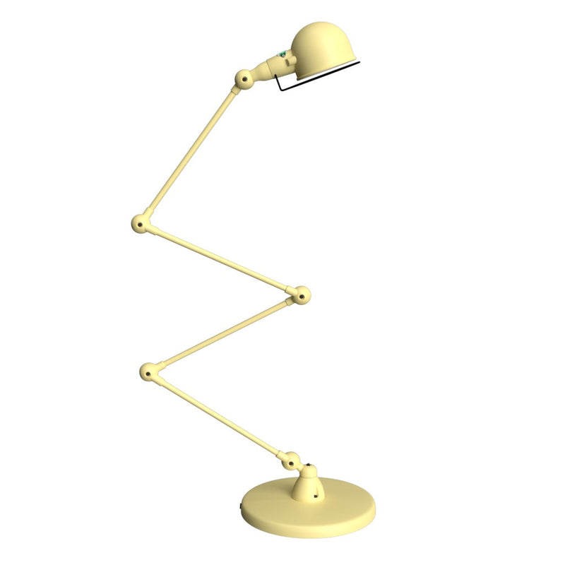 Signal Zig - Zag Floor Lamp - SI433 - Jielde - Floor Lamps - Matte - Mustard - RAL1003 - HORNE