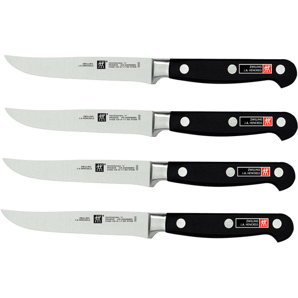 Zwilling J.A. Henckels Professional "S" - 4 Piece Steak Knife Set