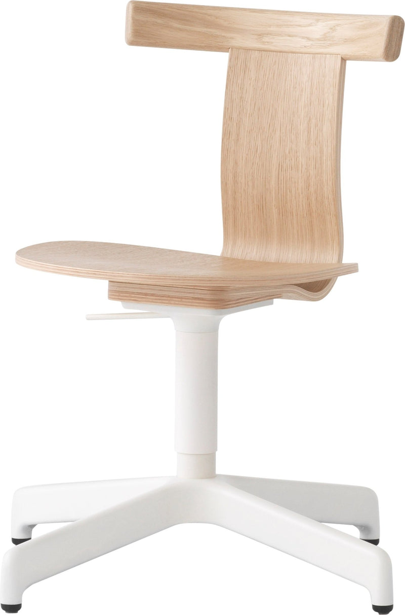 Jiro Swivel Chair - Resident - Chairs - Black With Black Base - HORNE