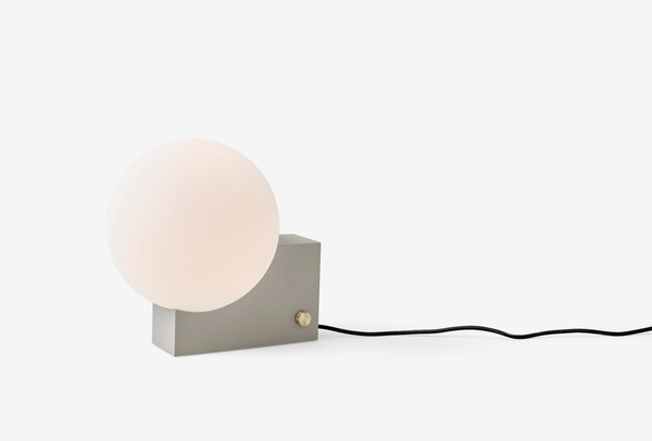 Journey Wall & Table Lamp SHY1 - &Tradition - Table + Task - Silk Grey - HORNE