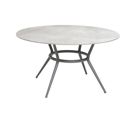 Joy Circular Dining Table - Cane Line - Outdoor Furniture - Light Grey - Grey - HORNE