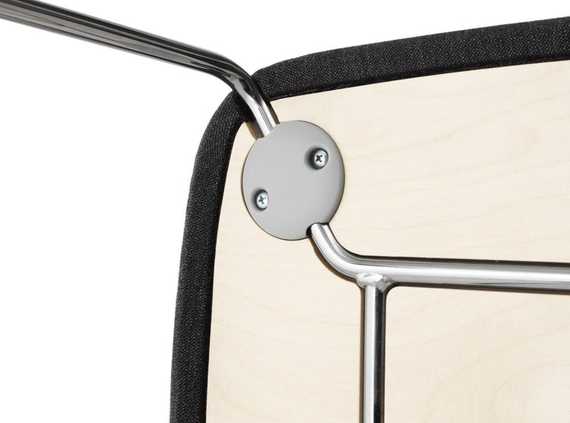 Just Chair - Upholstered - Normann Copenhagen - Chairs - Black - Ultra - Leather - 41599 - HORNE