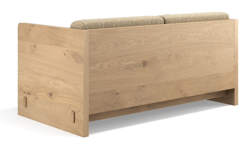 Karm 2 - Seater Sofa - BRDR. Kruger - Sofas - Fumed Oak - Hallingdal Grey 0113 - HORNE