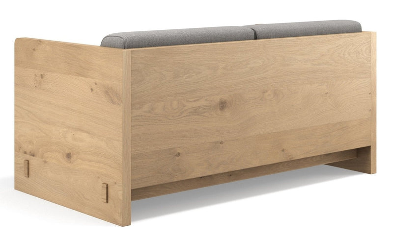 Karm 2 - Seater Sofa - BRDR. Kruger - Sofas - Fumed Oak - Hallingdal Grey 0113 - HORNE