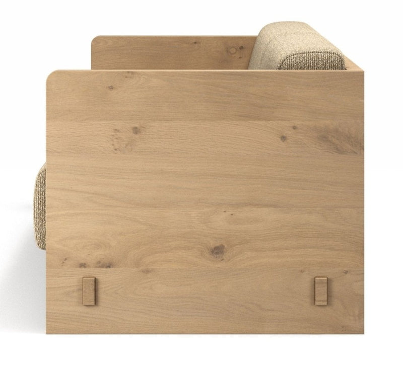 Karm 2 - Seater Sofa - BRDR. Kruger - Sofas - Fumed Oak - Hallingdal Grey 0113 - HORNE