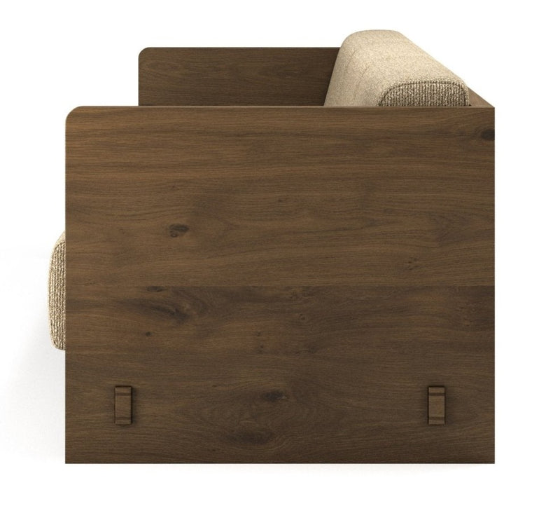 Karm 3 - Seater Sofa - BRDR. Kruger - Sofas - Fumed Oak - Hallingdal Grey 0113 - HORNE