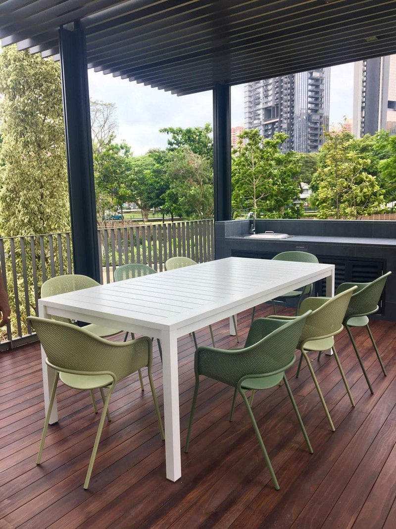 Kate Chair - Set of 2 - Fermob - Outdoor Furniture - Acapulco Blue - HORNE