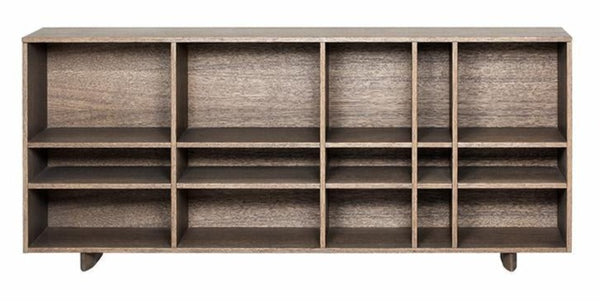 KILT Open 137 Cabinet - Asplund - Shelving - 11.6"D - White Stained Oak - P2 - HORNE