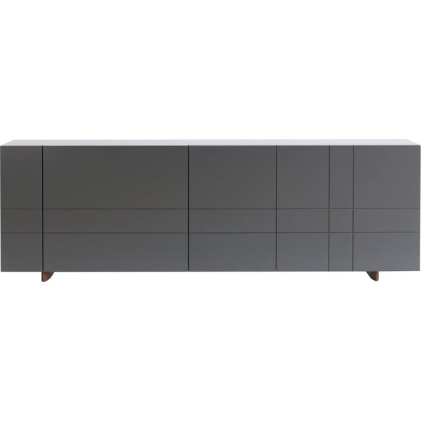 KILT Sideboard 180 - 4 Doors - Asplund - Sideboards + Cabinets - White - P4 Black Walnut Oak - HORNE