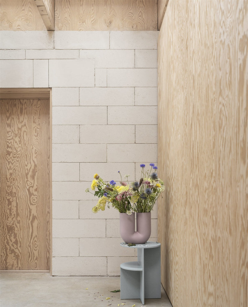Kink Vase - Muuto - Vases - Dusty Lilac - HORNE