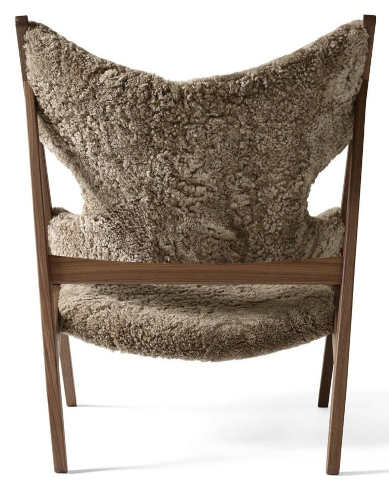 HORNE Sheepskin Knitting Lounge Chair