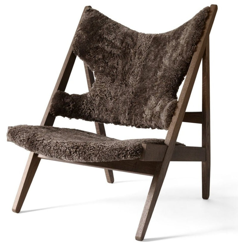 HORNE Sheepskin Knitting Lounge Chair