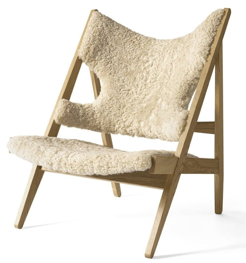 HORNE Sheepskin Knitting Lounge Chair