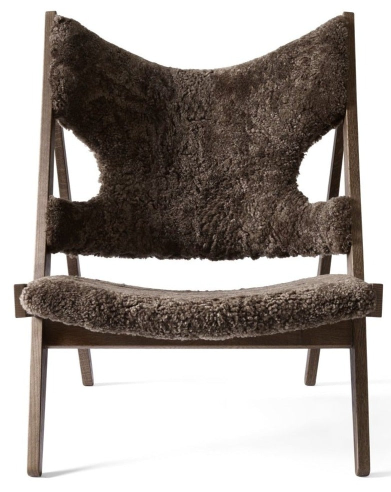 HORNE Sheepskin Knitting Lounge Chair