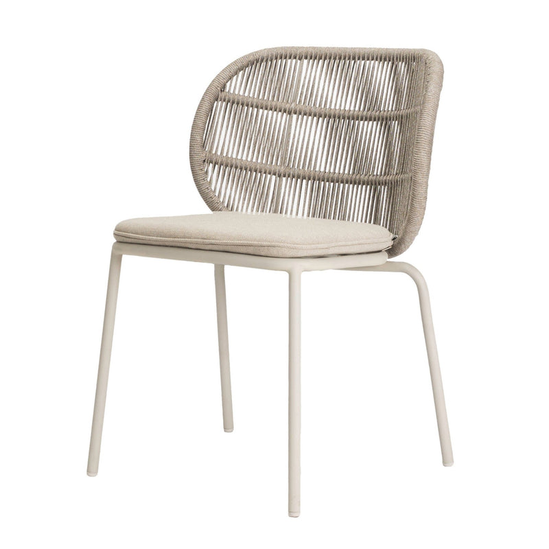 Kodo Dining Chair - Vincent Sheppard - Outdoor Furniture - Fossil Grey - HORNE