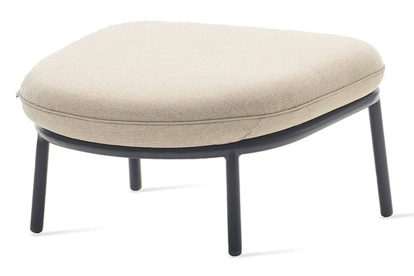 Kodo Footrest - Vincent Sheppard - Outdoor Furniture - Fossil Grey - HORNE