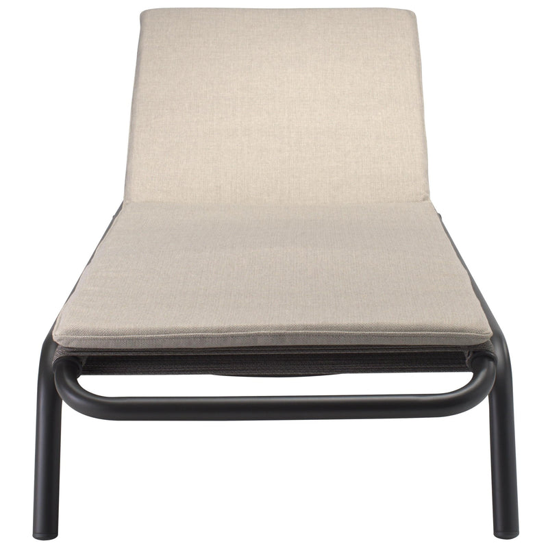 Kodo Sunlounger - Vincent Sheppard - Outdoor Furniture - Fossil Grey - HORNE
