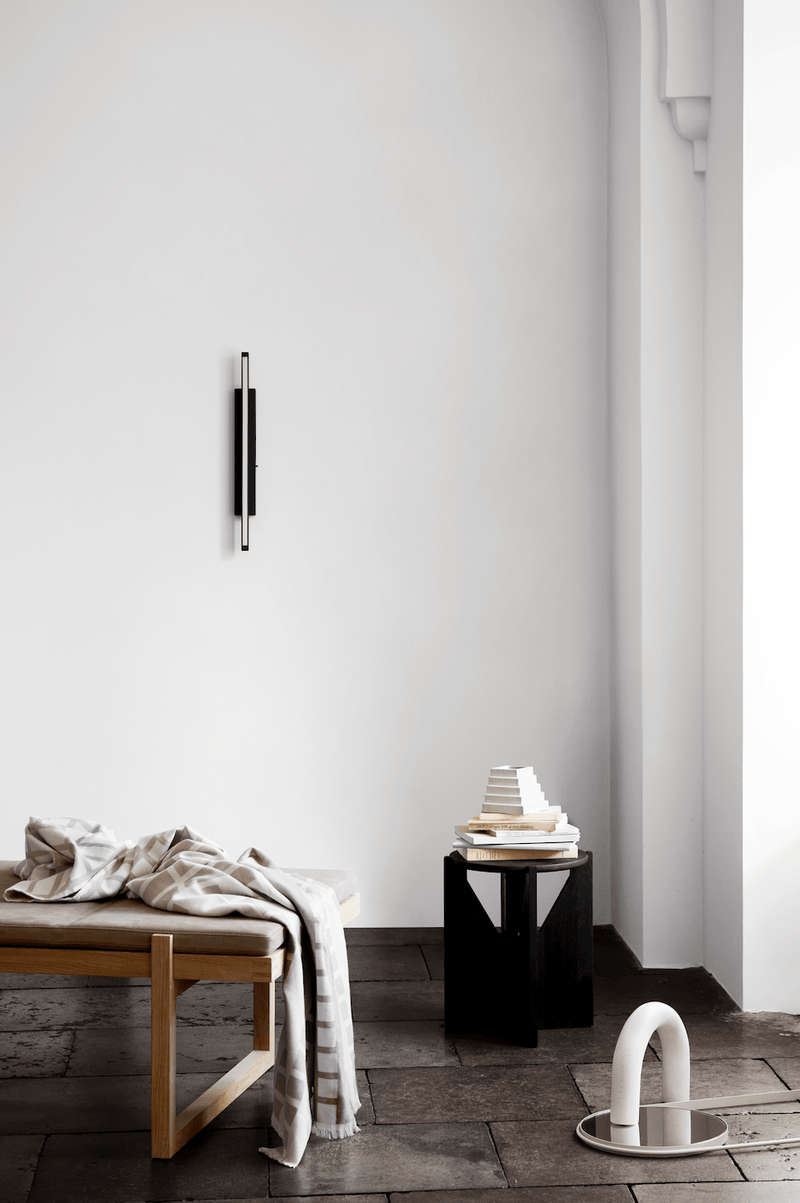 Kristina Dam Stool - Kristina Dam - Stools + Benches + Ottomans - Black Lacquered Oak - HORNE