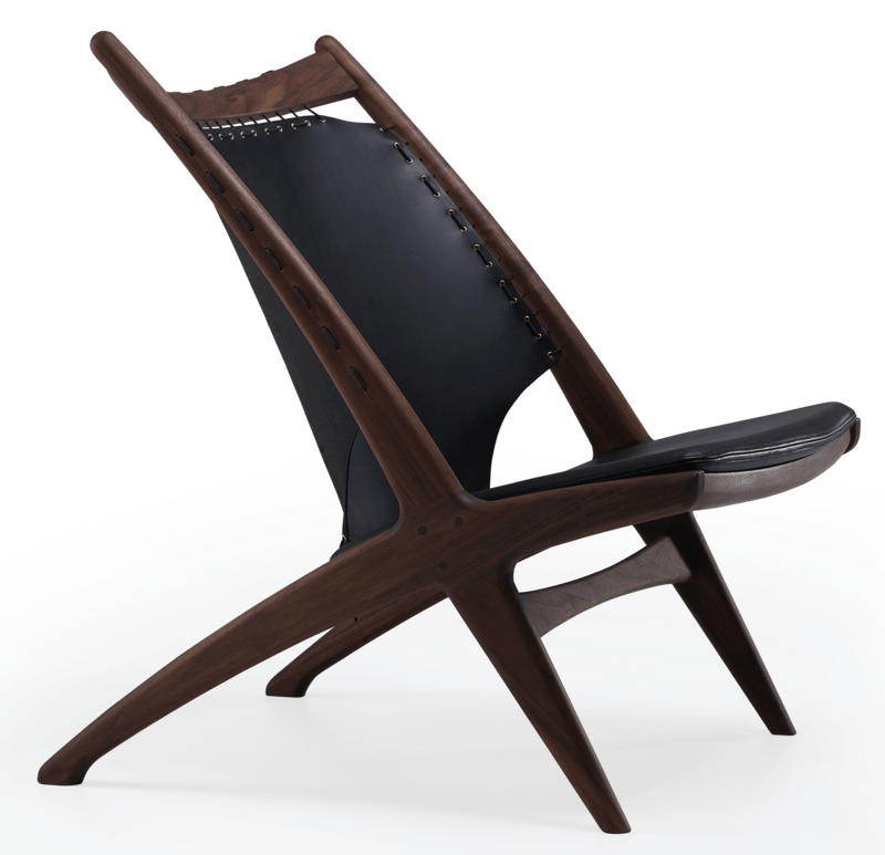 Krysset Lounge Chair - Eikund - Chairs - Natural - White Oiled Oak - HORNE