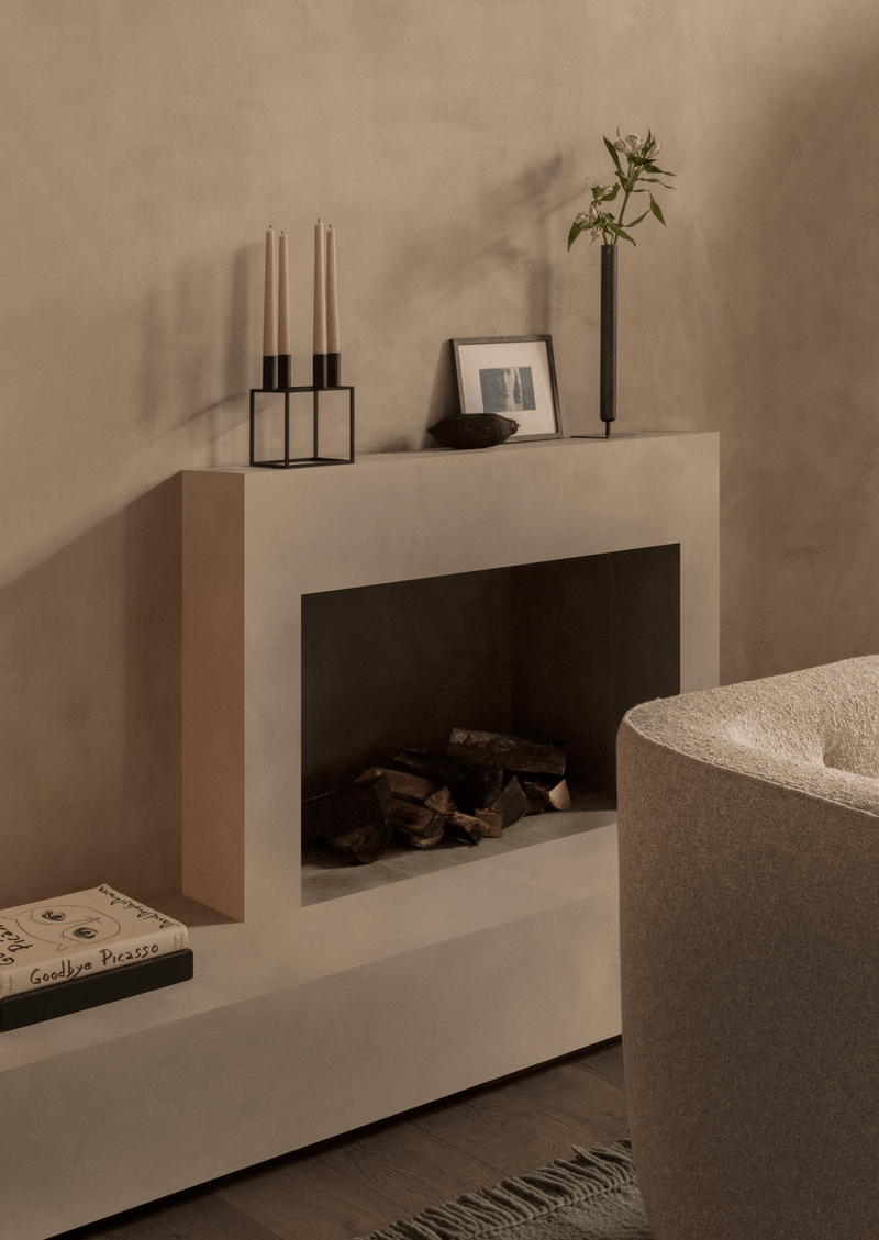 Kubus 4 Candle Holder - Audo Copenhagen - Candle Holders - Black - HORNE