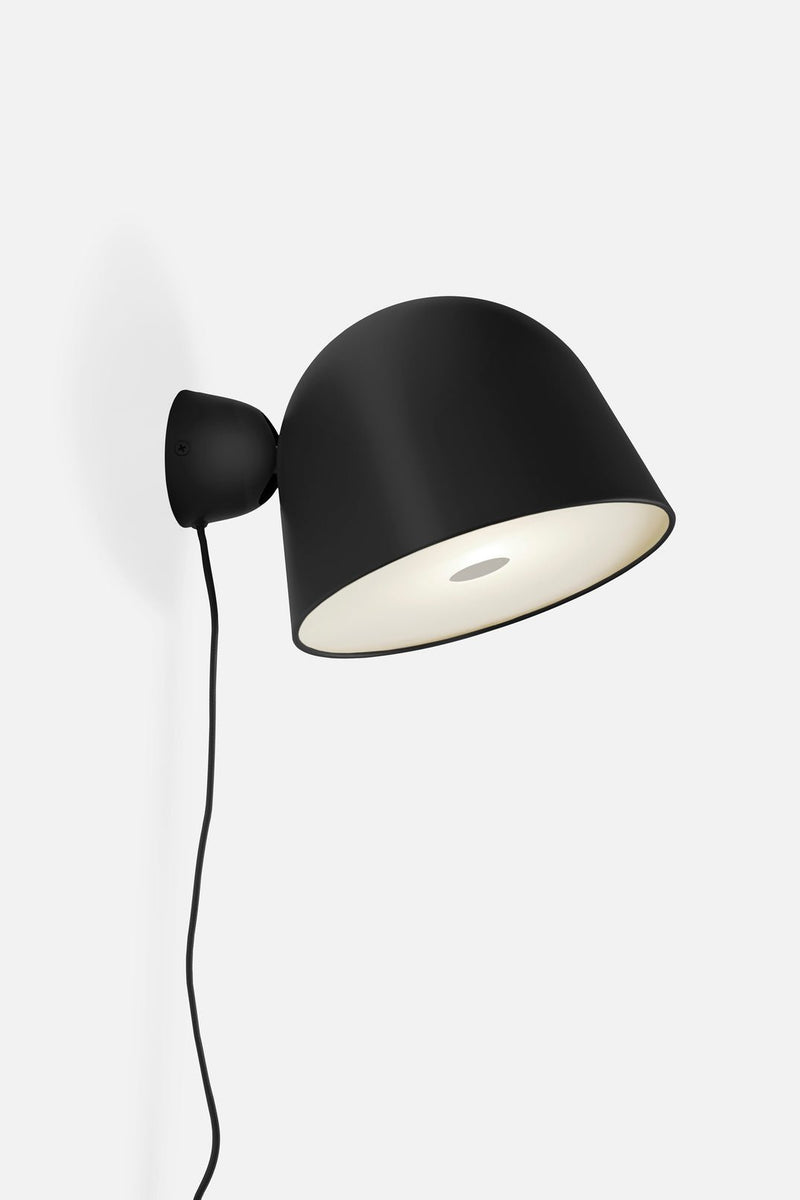 Kuppi Wall Lamp 2.0 - Woud - Pendants - Black - HORNE