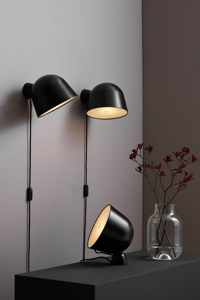 Kuppi Wall Lamp 2.0 - Woud - Pendants - Black - HORNE