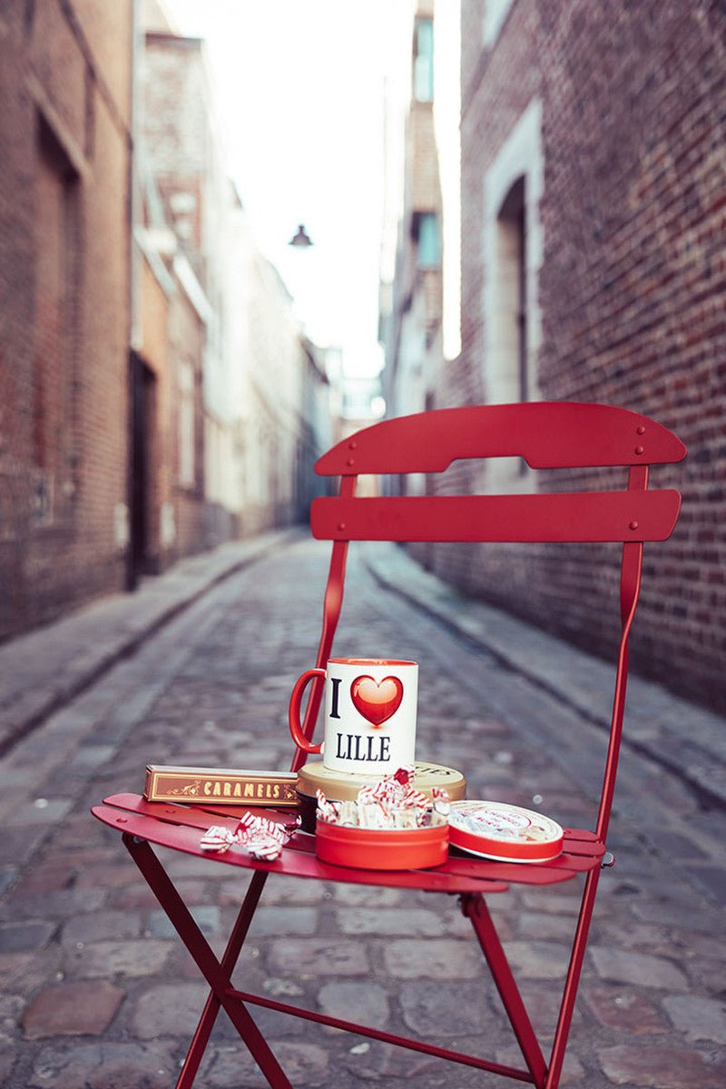 La Mome Chair - Set of 2 - Fermob - Outdoor Furniture - Black Cherry - HORNE