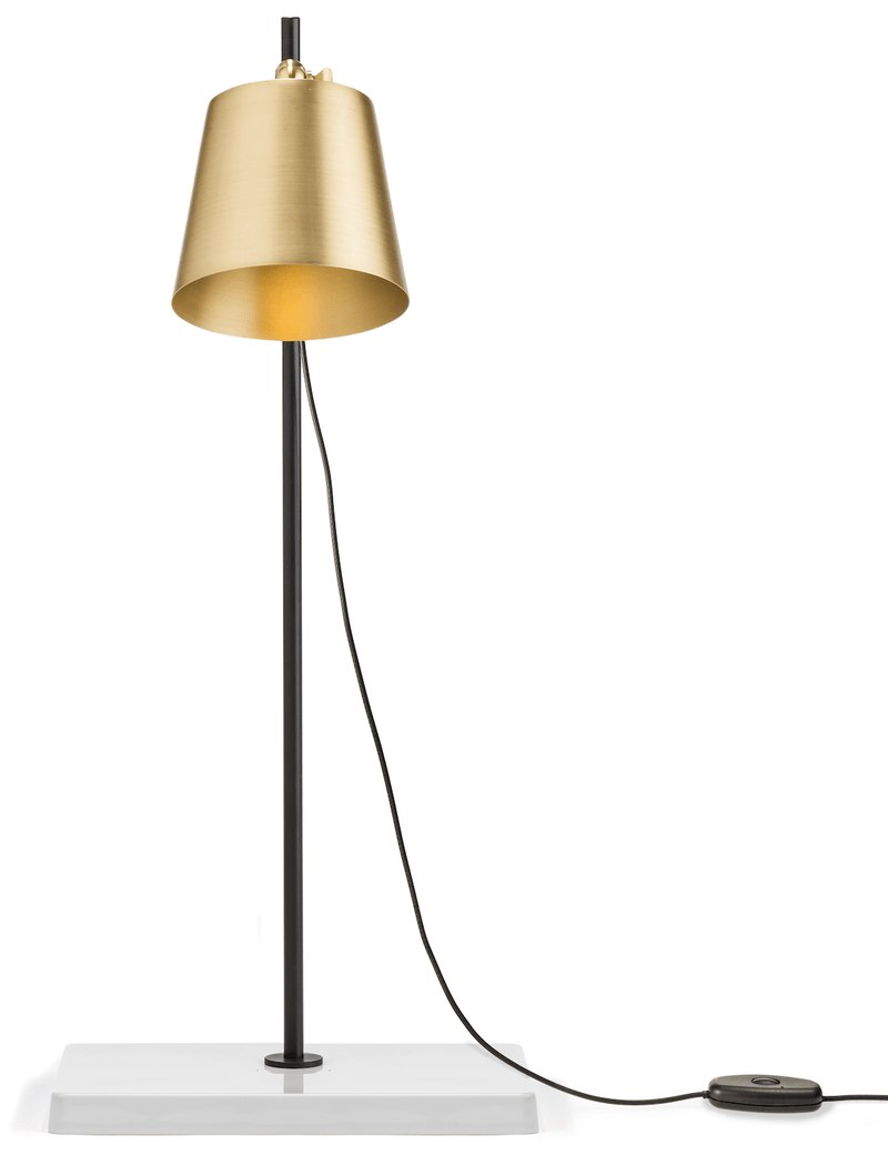 Lab Table Lamp - Karakter - Table + Task - Brass - HORNE