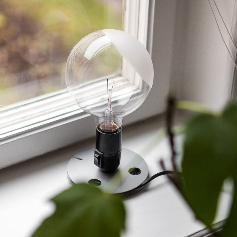 Lampadina LED Table Lamp - Flos - Table + Task - Black - HORNE