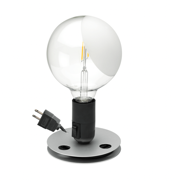 Lampadina LED Table Lamp - Flos - Table + Task - Black - HORNE